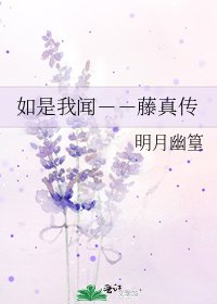 如是我闻--藤真传